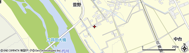 秋田県大館市池内砂袋岱354周辺の地図