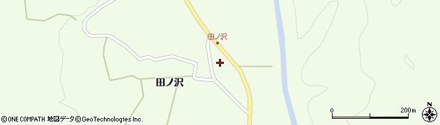 秋田県能代市二ツ井町梅内様ノ下周辺の地図