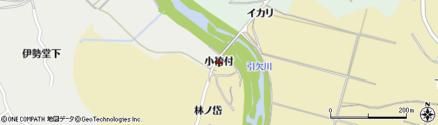 秋田県大館市出川（小袴付）周辺の地図