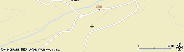 岩手県二戸市足沢（下平）周辺の地図