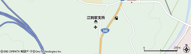岩手県九戸郡九戸村江刺家第８地割12周辺の地図