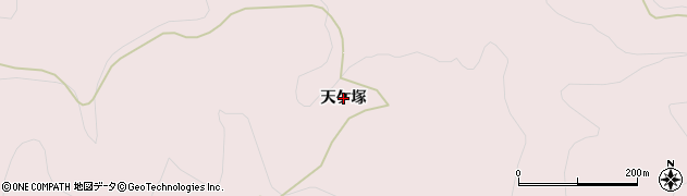 岩手県二戸市白鳥（天ケ塚）周辺の地図