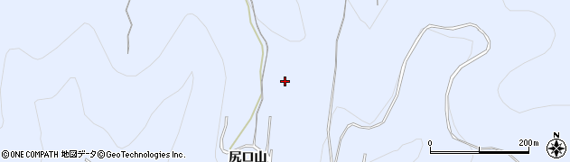 岩手県二戸市石切所尻口山周辺の地図