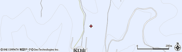 岩手県二戸市石切所（尻口山）周辺の地図