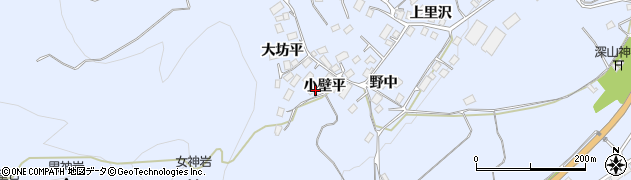岩手県二戸市石切所（小壁平）周辺の地図