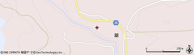 岩手県二戸市白鳥（舘）周辺の地図