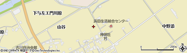 秋田県鹿角市十和田錦木（浜田）周辺の地図