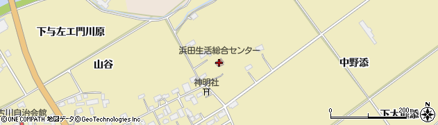 浜田生活総合センター周辺の地図