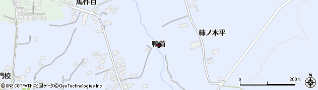 岩手県二戸市石切所鴨首周辺の地図
