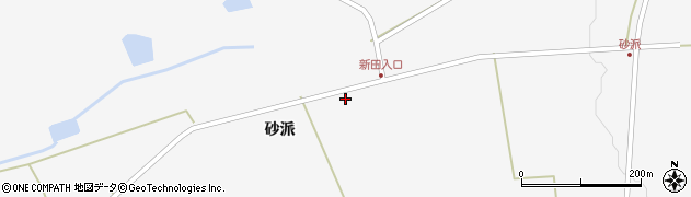 秋田県鹿角市十和田草木砂派71周辺の地図