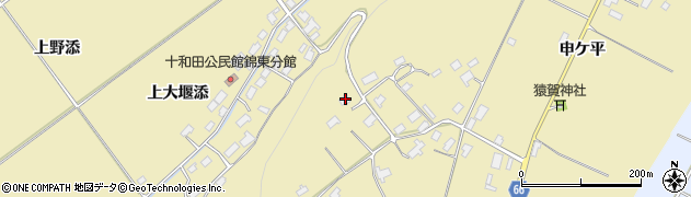 秋田県鹿角市十和田錦木申ケ野35周辺の地図