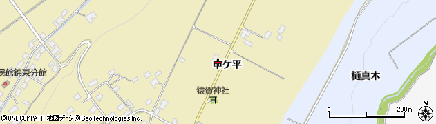 秋田県鹿角市十和田錦木申ケ野56周辺の地図