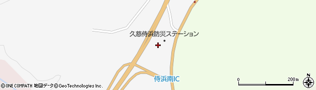 岩手県久慈市侍浜町本町（第９地割）周辺の地図