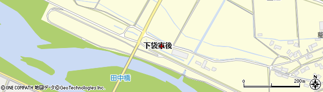 秋田県大館市根下戸（下袋家後）周辺の地図