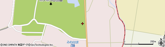 秋田県八峰町（山本郡）峰浜沼田（蔭ノ谷地）周辺の地図