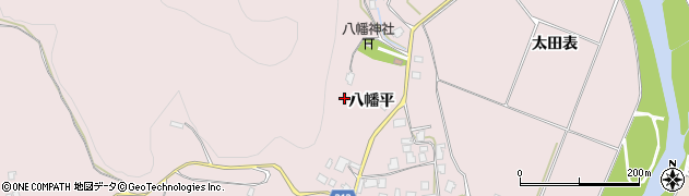 秋田県鹿角市十和田瀬田石周辺の地図
