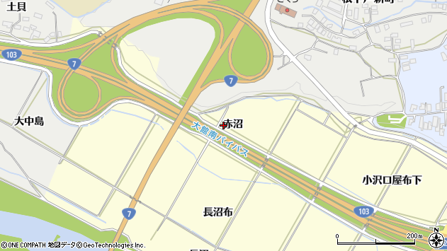 〒017-0862 秋田県大館市根下戸の地図