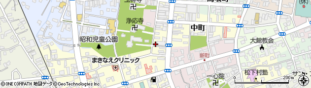 秋田県大館市大町51周辺の地図