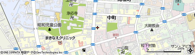 秋田県大館市大町47周辺の地図