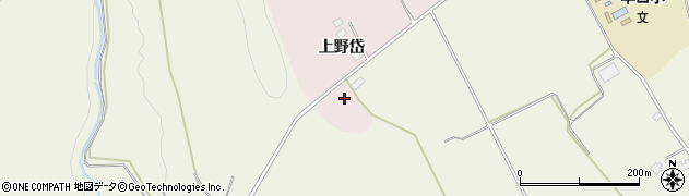 秋田県大館市早口上野岱69周辺の地図