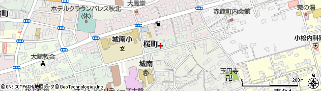 桜町整骨院周辺の地図