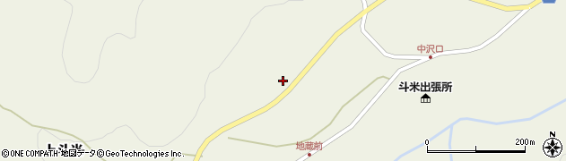 斗米簡易郵便局周辺の地図