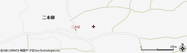秋田県鹿角市十和田草木（家ノ上）周辺の地図