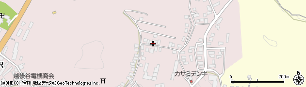 秋田県大館市早口深沢岱37周辺の地図