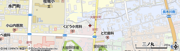 秋田県大館市土飛山下31周辺の地図