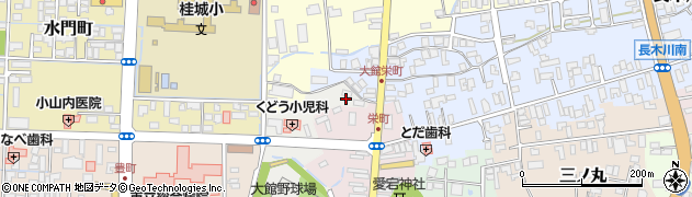 秋田県大館市土飛山下32周辺の地図
