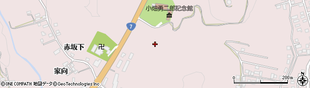 秋田県大館市早口堤沢15周辺の地図