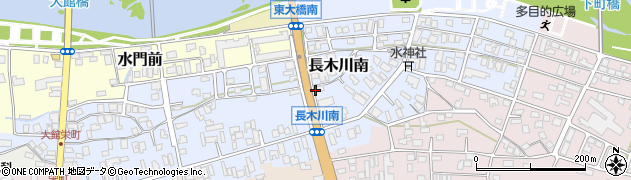 秋田県大館市長木川南92周辺の地図