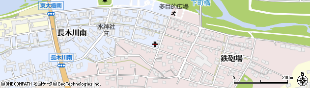 秋田県大館市長木川南239周辺の地図