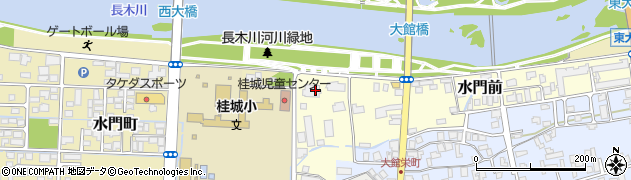 株式会社ハシモトホーム　大館支店周辺の地図