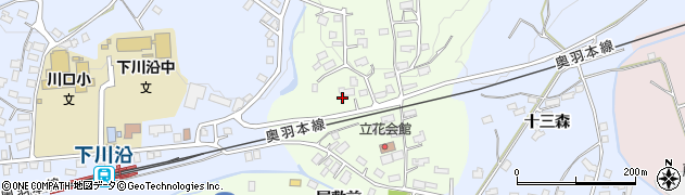 秋田県大館市立花塚ノ下31周辺の地図
