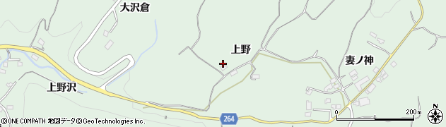 岩手県二戸市福岡（上野）周辺の地図