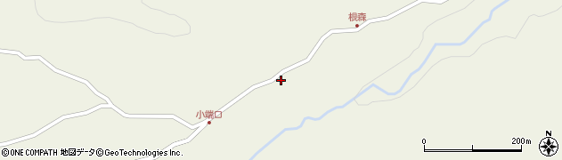 岩手県二戸市上斗米松屋敷40周辺の地図