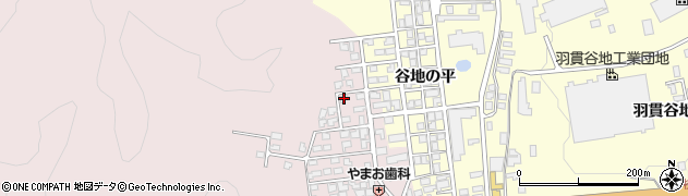 秋田県大館市早口深沢岱34周辺の地図