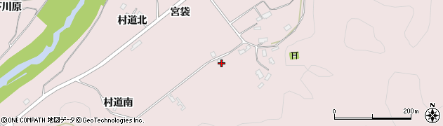 秋田県大館市東宮袋9周辺の地図
