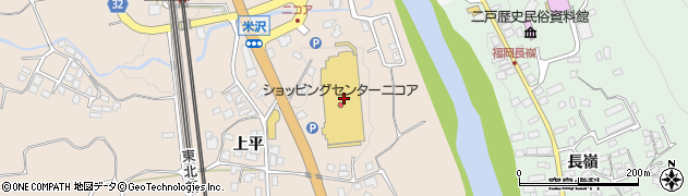 サゲン化粧品店ニコア店周辺の地図