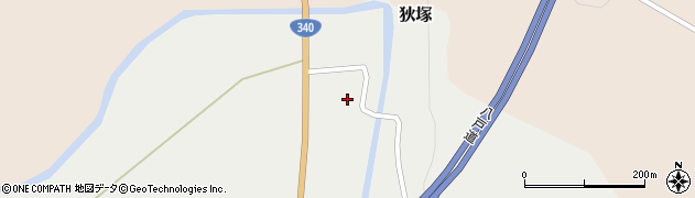 岩手県軽米町（九戸郡）狄塚（第２地割）周辺の地図