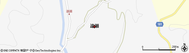 青森県田子町（三戸郡）遠瀬周辺の地図