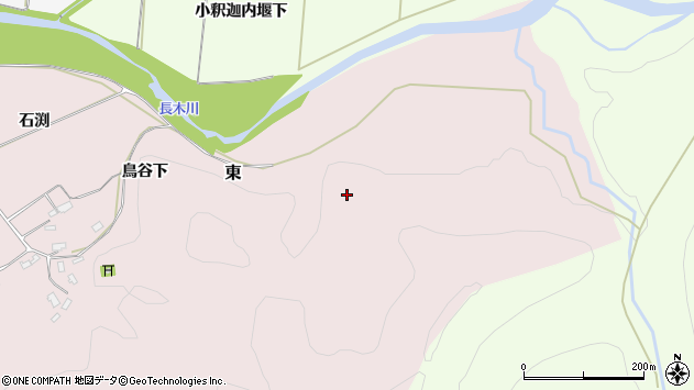 〒017-0023 秋田県大館市東の地図