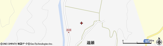 青森県田子町（三戸郡）遠瀬（苗代）周辺の地図