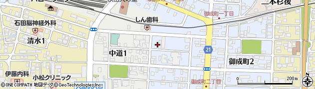 泰山堂周辺の地図