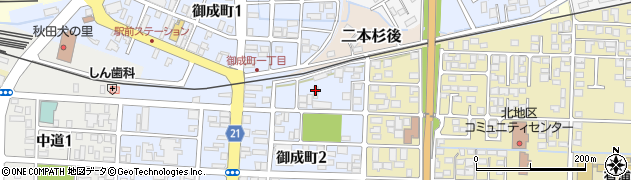 大館リース工業株式会社周辺の地図