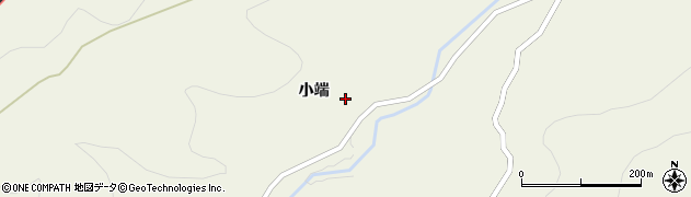 岩手県二戸市上斗米小端77周辺の地図