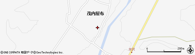 秋田県大館市雪沢茂内屋布109周辺の地図