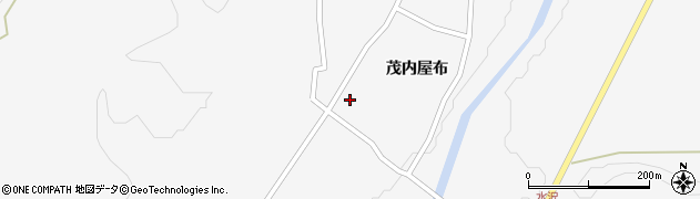 秋田県大館市雪沢茂内屋布93周辺の地図