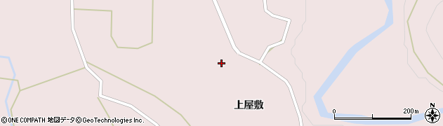 秋田県大館市早口中苗代周辺の地図